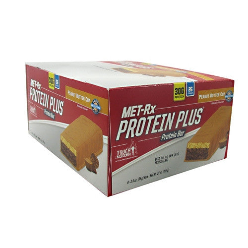 MET-Rx Protein Plus - Peanut Butter Cup - 9 Bars - 786560557139