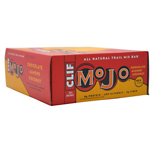 Clif Mojo All Natural Trail Mix Bar - Chocolate Almond Coconut - 12 Bars - 722252326348