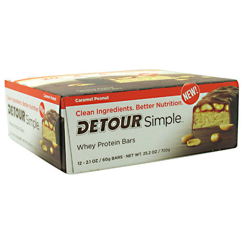 Forward Foods Detour Simple Detour Simple - Caramel Peanut - 12 Bars - 733913010216