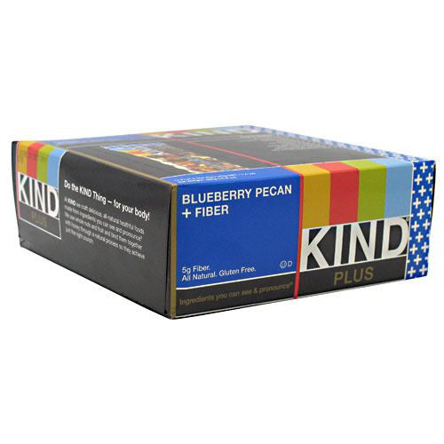 Kind Snacks Kind Plus - Blueberry Pecan + Fiber - 12 Bars - 602652171192