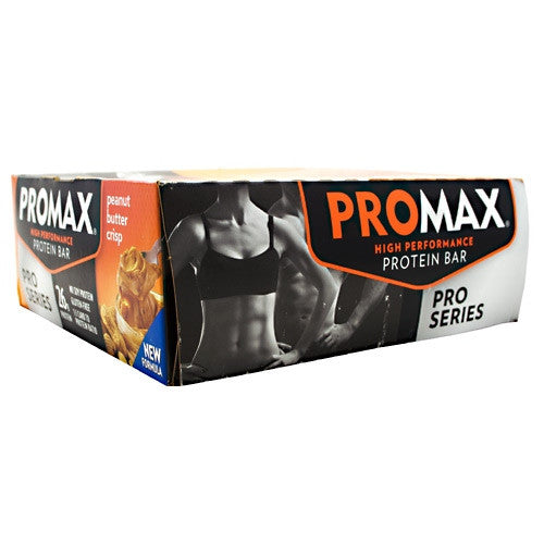 Promax Pro Series Promax Bar - Peanut Butter Crisp - 12 Bars - 743659190219