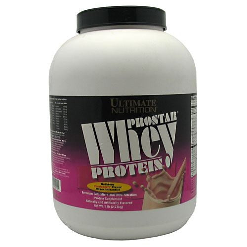 Ultimate Nutrition ProStar Whey Protein - Strawberry - 5 lb - 099071001504