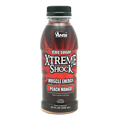 Advance Nutrient Science Xtreme Shock - Peach Mango - 12 Bottles - 689570407374