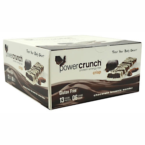 BNRG Power Crunch Crisp - Chocolate Brownie Wonder - 12 Bars - 644225741012