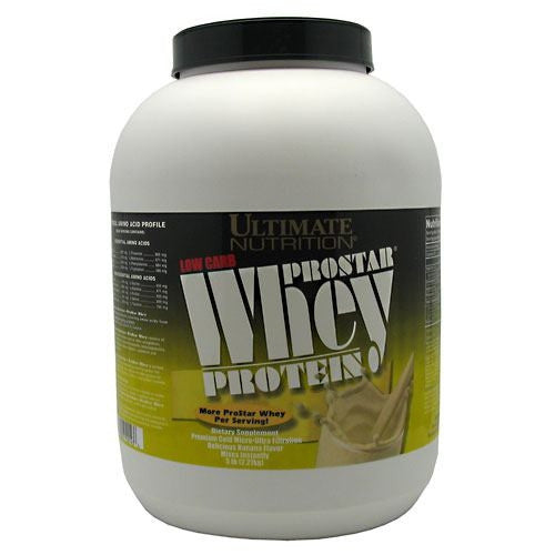 Ultimate Nutrition ProStar Whey Protein - Banana - 5 lb - 099071001436