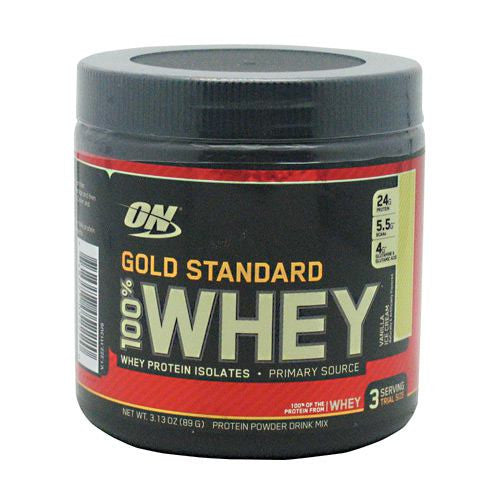 Optimum Nutrition Gold Standard 100% Whey - Vanilla Ice Cream - 3 Servings - 748927052220