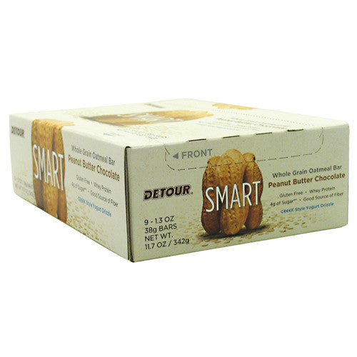 Forward Foods Detour Smart - Peanut Butter Chocolate - 9 Bars - 733913009869