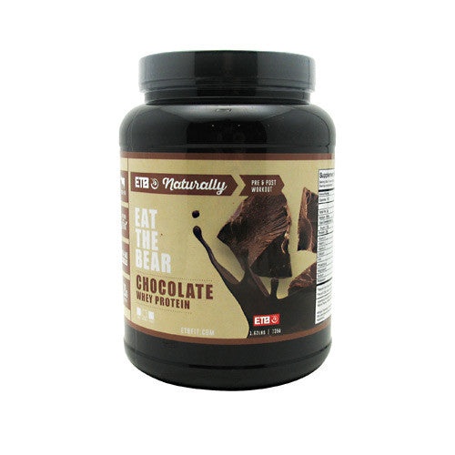 Eat The Bear Naturally Whey Protein - Naturally Chocolate - 1.62 lb - 637262797098