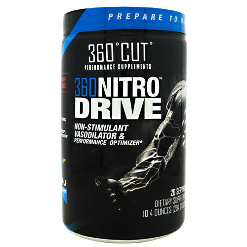 360Cut 360 NitroDrive - Cool Blue Razz - 20 Servings - 850829006208