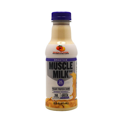 CytoSport Muscle Milk Smoothie - Peach - 12 Bottles - 00876063006286
