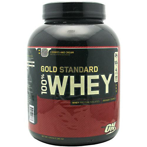Optimum Nutrition Gold Standard 100% Whey - Cookies N Cream - 5.15 lb - 748927028683