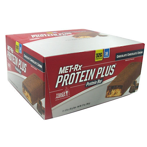 MET-Rx Protein Plus - Chocolate Chocolate Chunk - 9 Bars - 786560557115