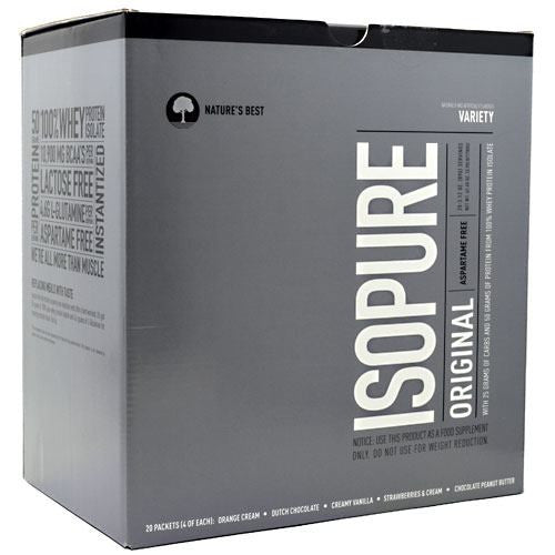 Natures Best Isopure - Variety - 20 Packets - 089094021115