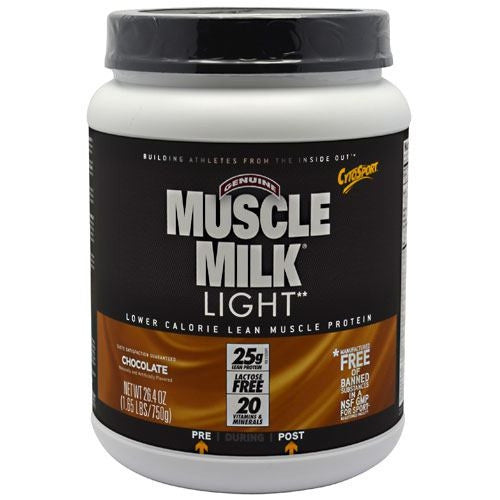 CytoSport Muscle Milk Light - Chocolate - 1.65 lb - 660726593202