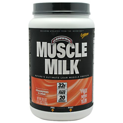 CytoSport Muscle Milk - Strawberries N Cr&#232;me - 2.47 lb - 660726503300