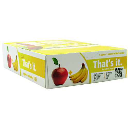 Thats it Nutrition Thats it Bar - Apple + Banana - 12 Bars - 850397004125