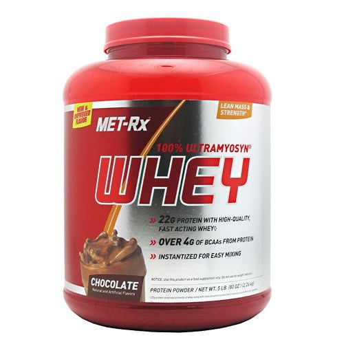 MET-Rx 100% Ultramyosyn Whey - Chocolate - 5 lb - 786560546515