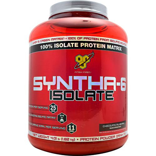 BSN Isolate Syntha-6 - Chocolate Milkshake - 4 lb - 834266076208