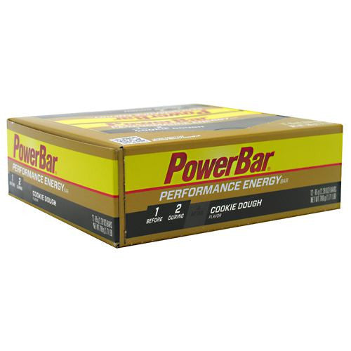 PowerBar Performance Energy Bar - Cookie Dough - 12 Bars - 097421020601
