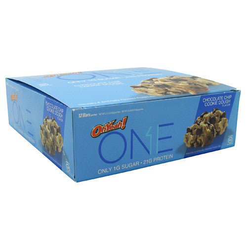 ISS OhYeah! One Bar - Chocolate Chip Cookie Dough - 12 Bars - 788434108829