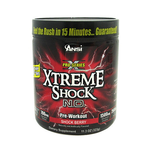 Advance Nutrient Science Xtreme Shock N.O. - Shock Berry - 34 Servings - 689570407060