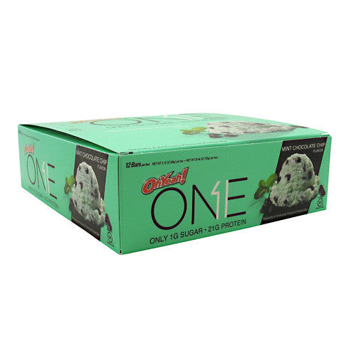 ISS OhYeah! One Bar - Mint Chocolate Chip - 12 Bars - 788434108157