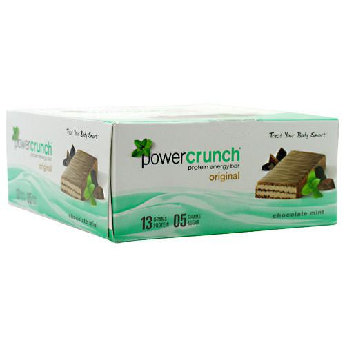 BNRG Power Crunch - Chocolate Mint - 12 Bars - 644225722103