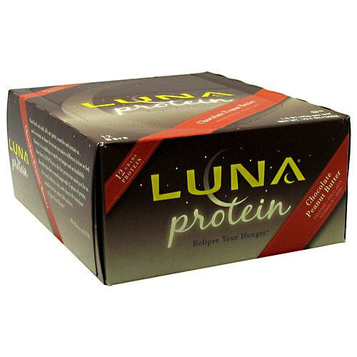 Clif Luna Protein - Chocolate Peanut Butter - 12 Bars - 722252333018