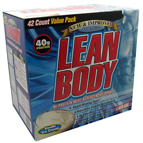 Labrada Nutrition Lean Body - Vanilla Ice Cream - 42 Packets - 710779120051