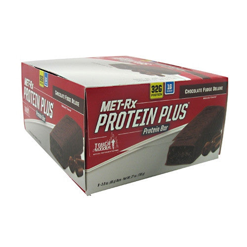 MET-Rx Protein Plus - Chocolate Fudge Deluxe - 9 Bars - 786560557108
