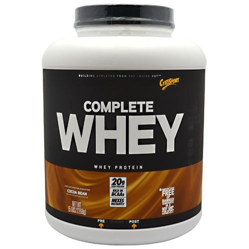 CytoSport Complete Whey Protein - Cocoa Bean - 5 lb - 660726001455