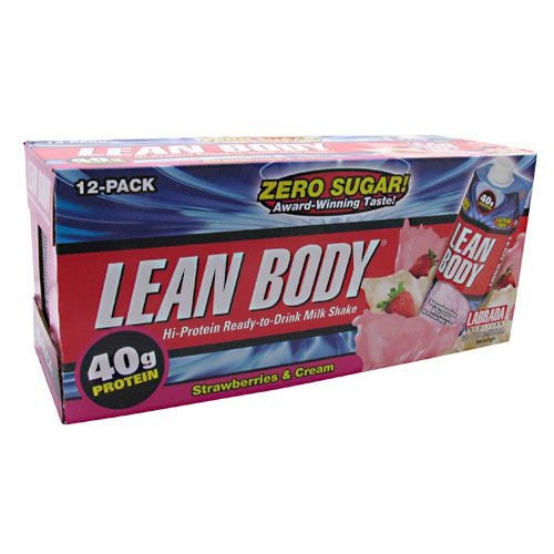 Labrada Nutrition Lean Body RTD - Strawberries and Cream - 12 ea - 710779002333