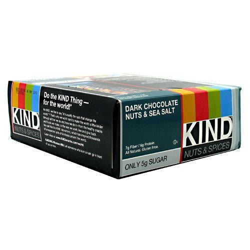 Kind Snacks Kind Bar - Dark Chocolate Nuts & Sea Salt - 12 Bars - 602652177514