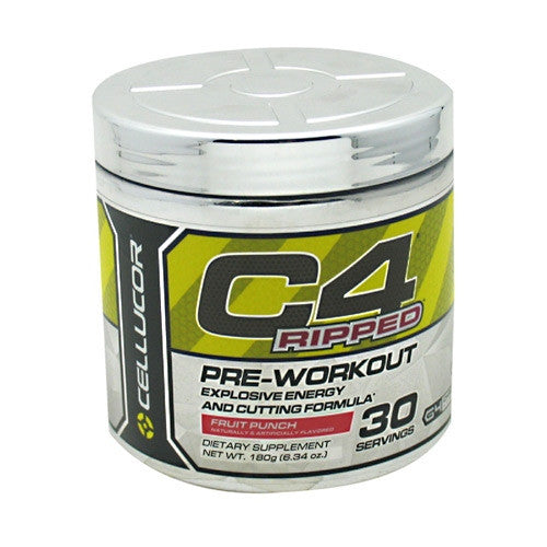 Cellucor C4 Ripped - Fruit Punch - 30 Servings - 810390025282
