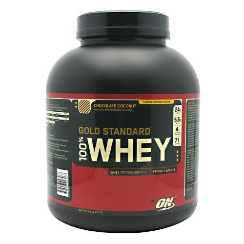 Optimum Nutrition Gold Standard 100% Whey - Chocolate Coconut - 5 lb - 748927027068