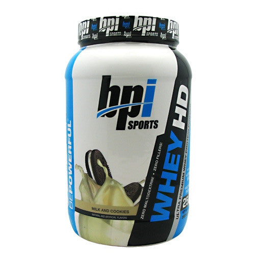 BPI Whey-HD - Milk and Cookies - 25 Servings - 811213021450