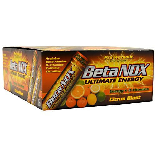 New Whey Nutrition Beta Nox - Citrus Blast - 12 ea - 675941002019