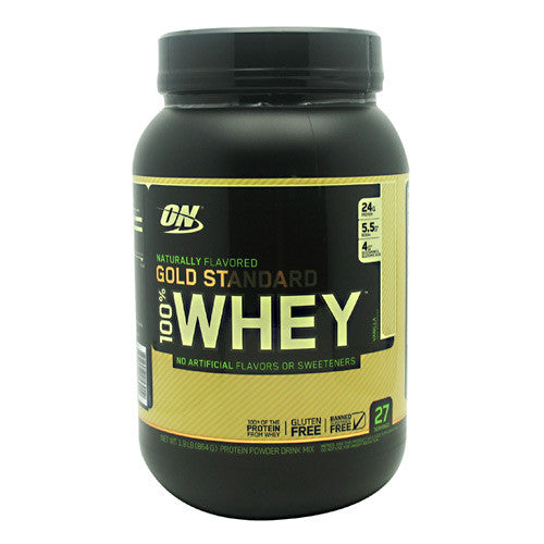 Optimum Nutrition Gold Standard Natural 100% Whey - Vanilla - 1.9 lb - 748927053012