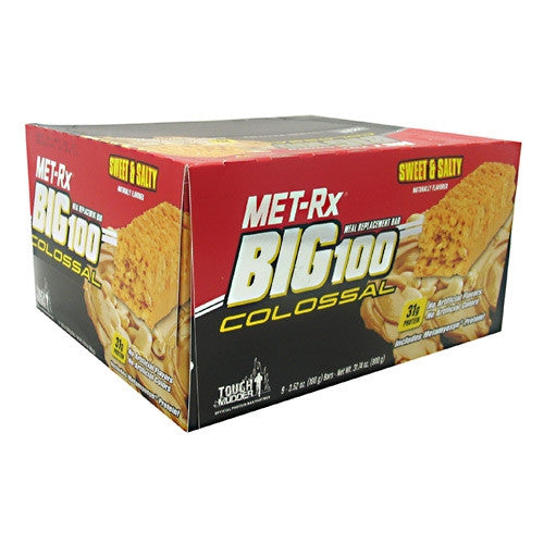 MET-Rx Big 100 Colossal - Sweet & Salty - 9 Bars - 786560557030