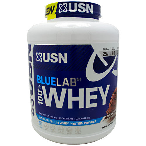 USN Blue Lab 100% Whey - Molten Chocolate - 4.5 lb - 6009706099466