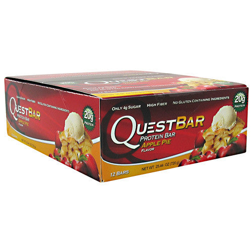 Quest Nutrition Quest Protein Bar - Apple Pie - 12 Bars - 888849000647