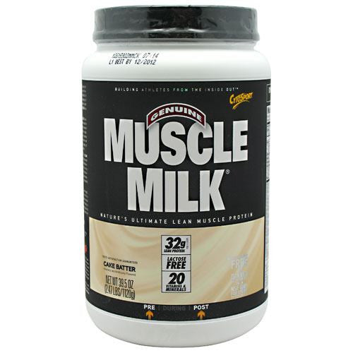 CytoSport Muscle Milk - Cake Batter - 2.47 lb - 660726505700