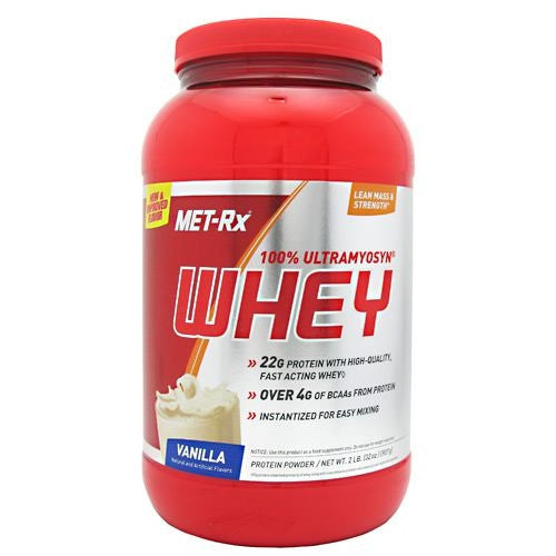 MET-Rx 100% Ultramyosyn Whey - Vanilla - 2 lb - 786560546171