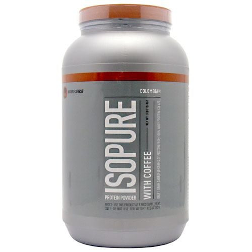 Natures Best Isopure with Coffee - Colombian - 3 lb - 089094022310