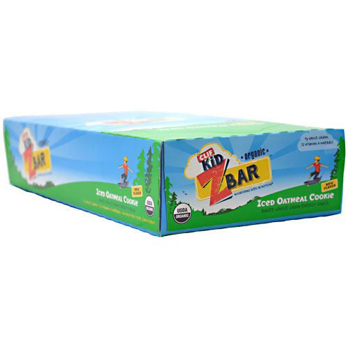 Clif Kid Organic Zbar - Iced Oatmeal Cookies - 18 Bars - 722252194299