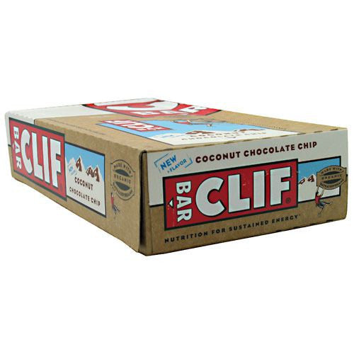 Clif Bar Energy Bar - Coconut Chocolate Chip - 12 ea - 722252165305