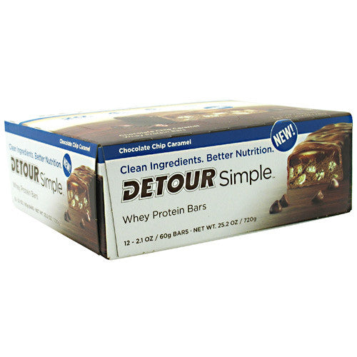 Forward Foods Detour Simple Detour Simple - Chocolate Chip Caramel - 12 Bars - 733913010230